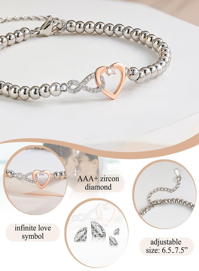 Shonyin Gifts for Girlfriend Bracelet Women, Girlfriend Christmas Gifts, Valentines Day Birthday Stocking Stuffers for Women Adults 2025 - Image 4